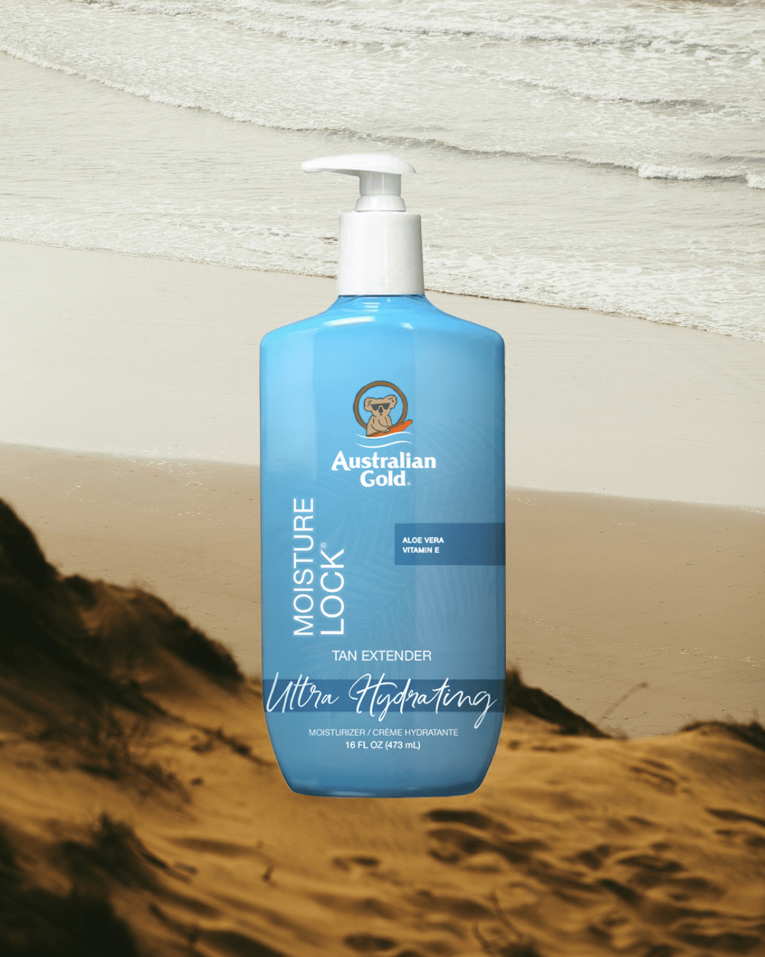 Australian Gold Moisture Lock Tan Extender 473ml-2