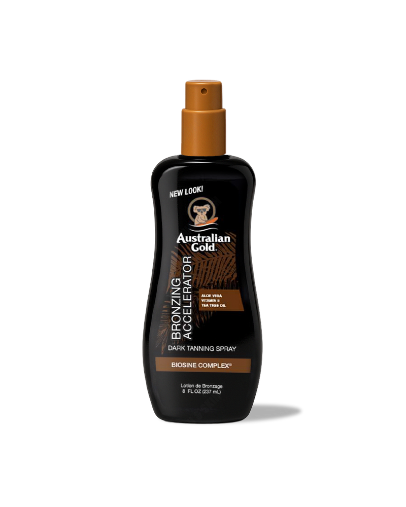 Australian Gold Dark Tanning Accelerator Spray Gel With Instant Bronzer 237ml-1
