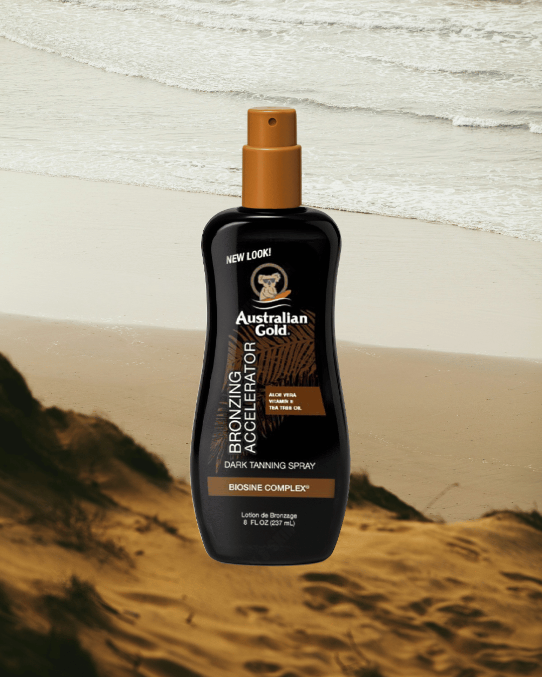 Australian Gold Dark Tanning Accelerator Spray Gel With Instant Bronzer 237ml-2