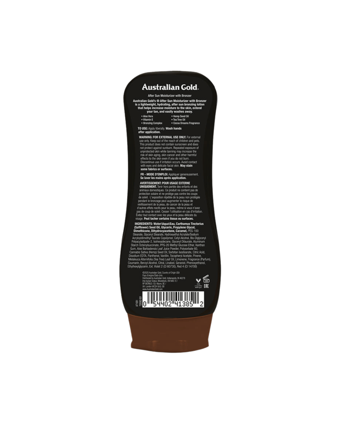 Australian Gold After Sun Moisturiser with Bronzer 237ml-2