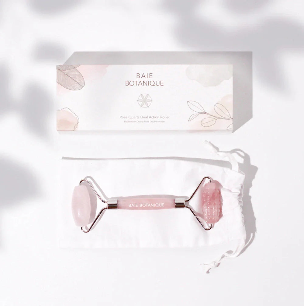 Rose Quartz Dual Action Roller-1