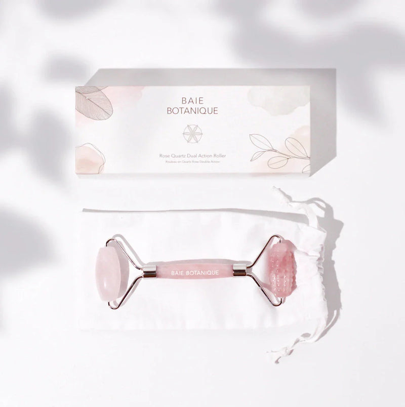 Rose Quartz Dual Action Roller-1