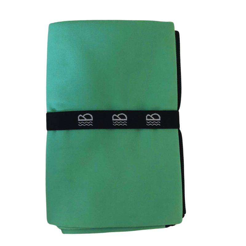 Sea Green Extra-Large Microfibre Towel-1