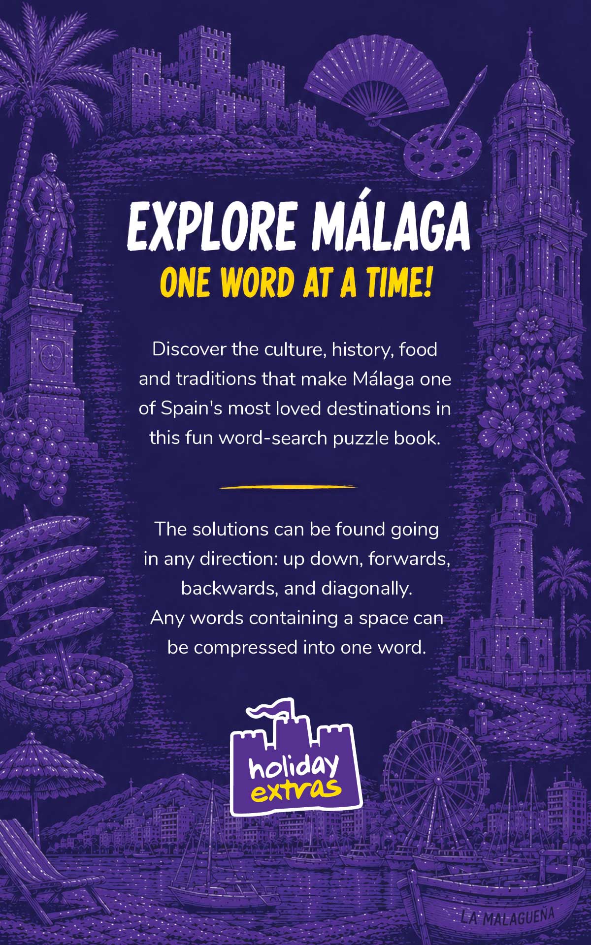 Holiday Extras' WordSearch book - MALAGA, SPAIN - with competition-2
