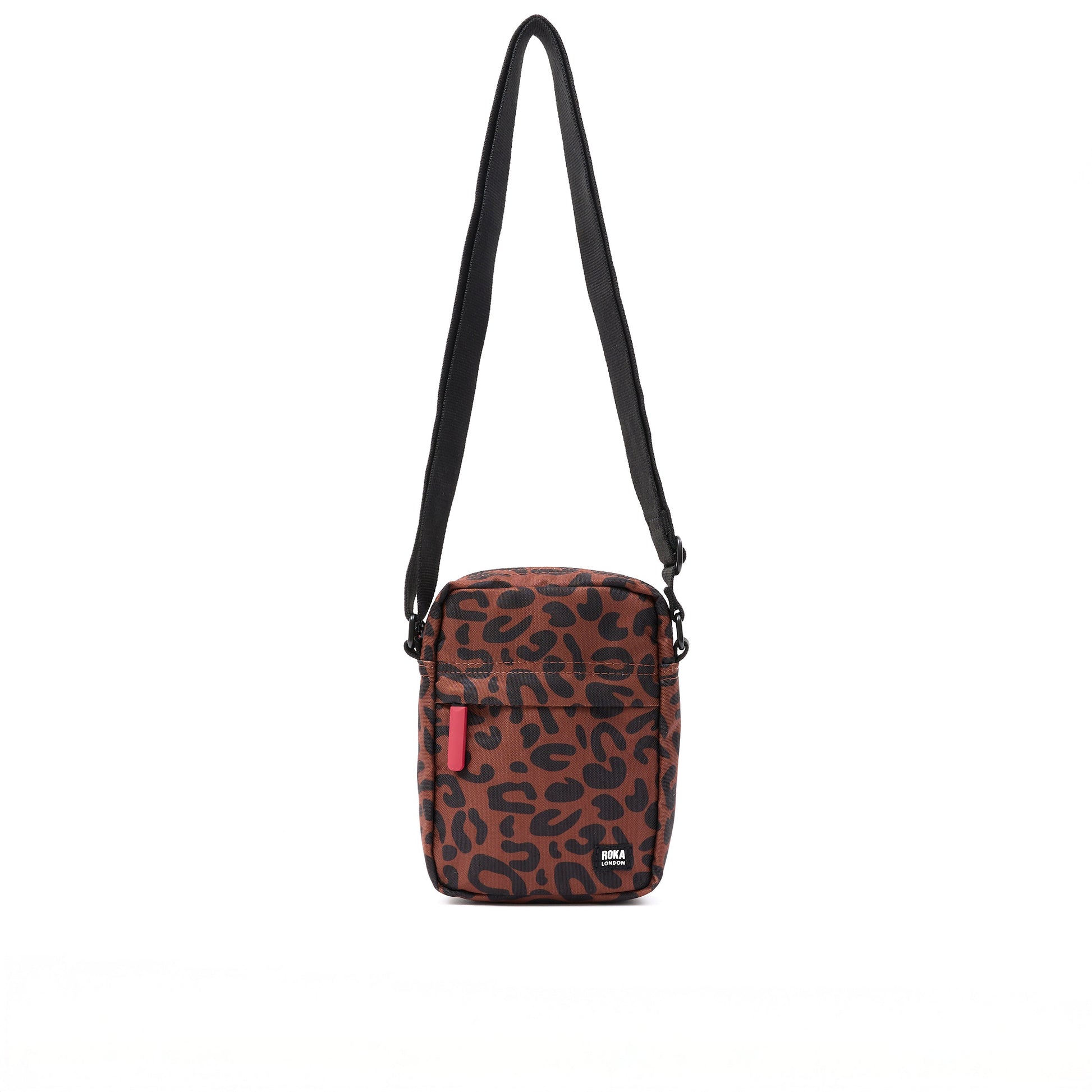 Bond Pocket Crossbody Bag in Scarlet Leopard-1