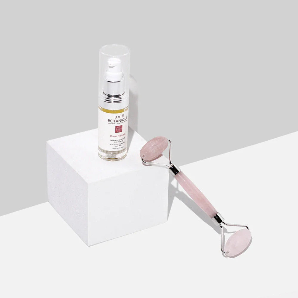 Rose Quartz Dual Action Roller-7