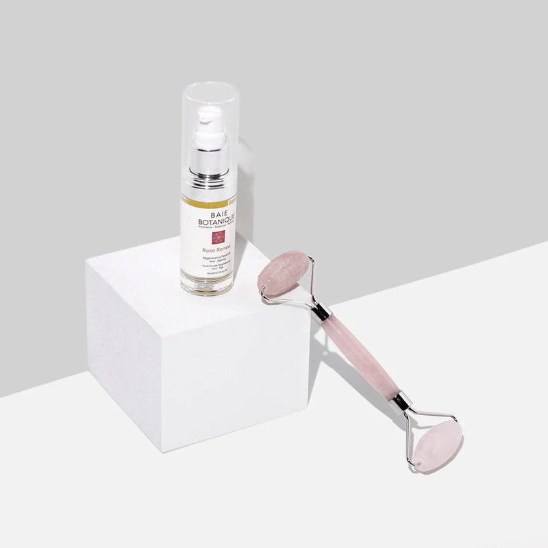 Rose Quartz Dual Action Roller-7