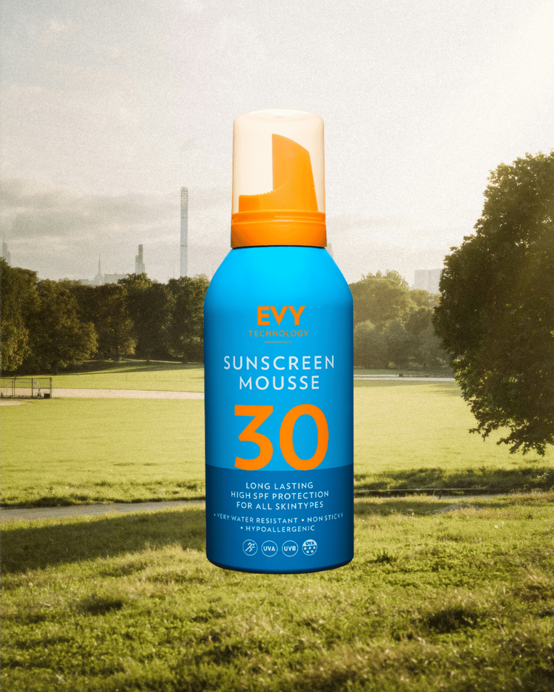 EVY Sunscreen Mousse SPF 30 150ml-2