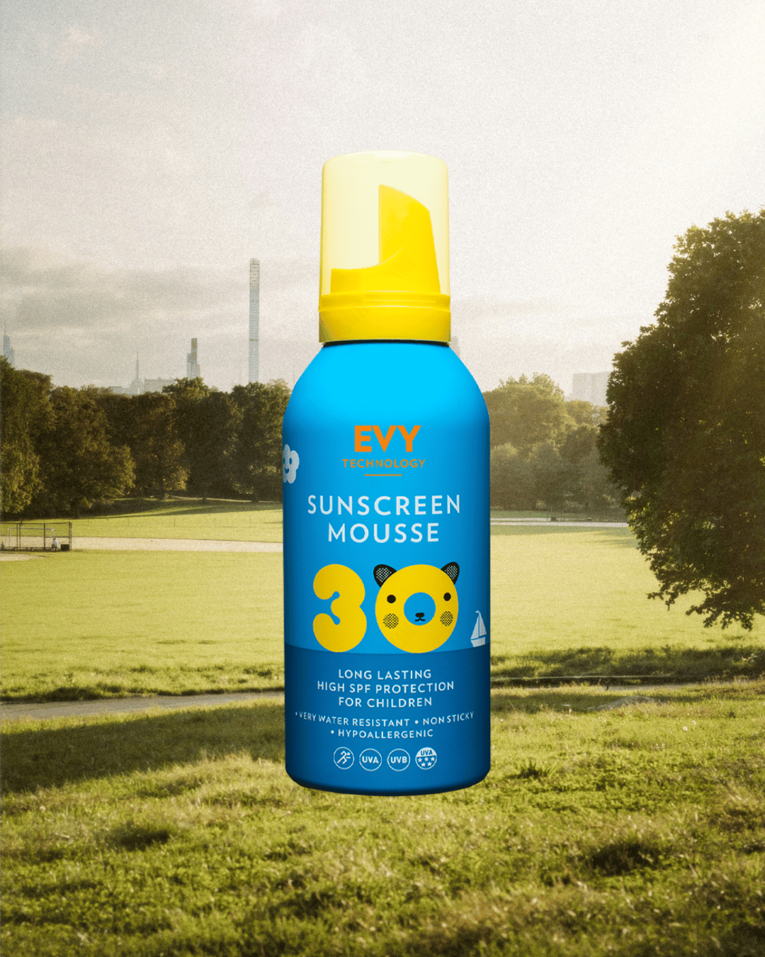 EVY Kids Sunscreen Mousse SPF 30 150ml-2