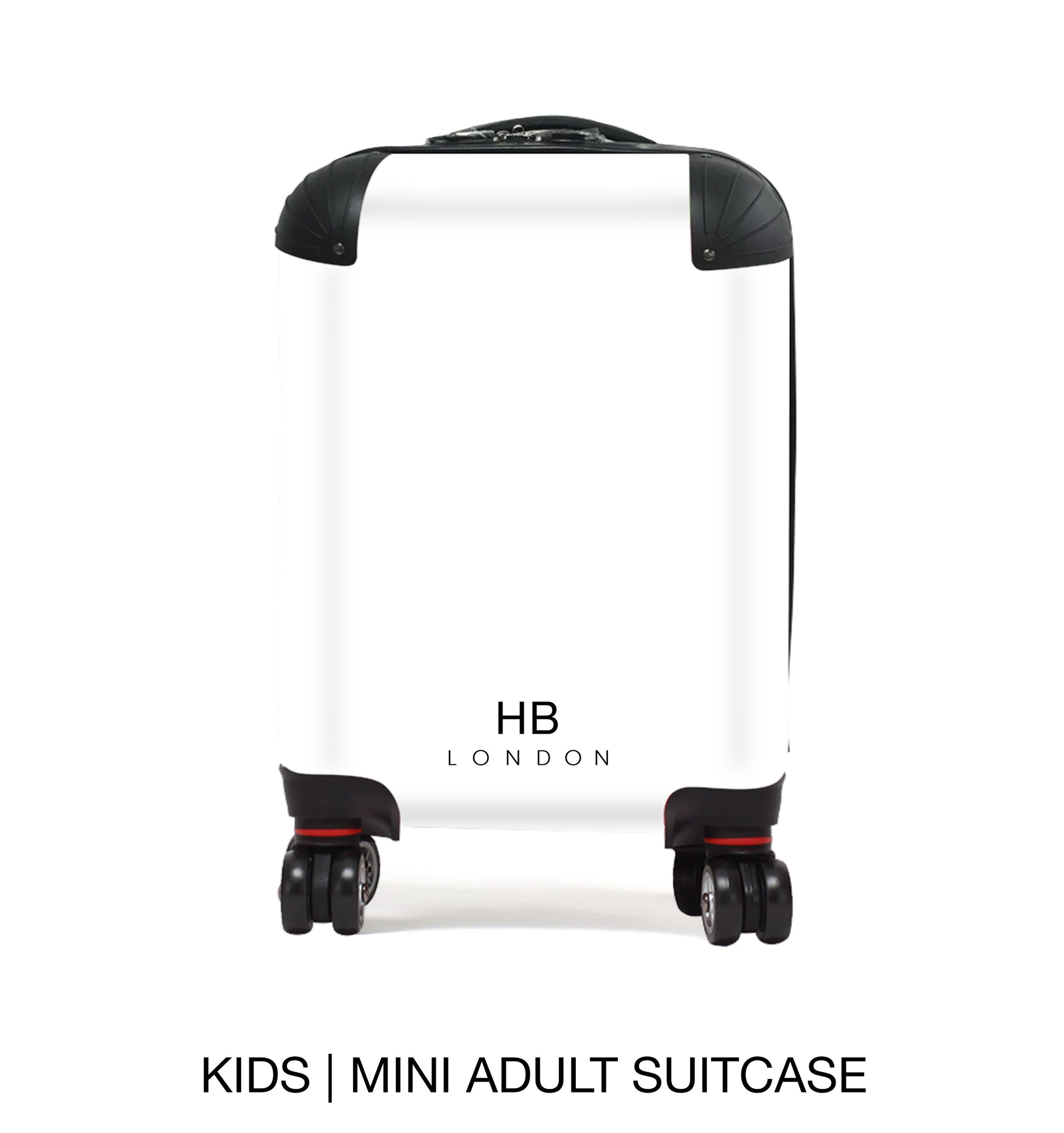 Mint Foil Marble Initial Personalised Suitcase-12