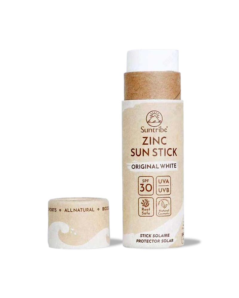 Suntribe Natural Mineral Zinc Sun Stick Original White SPF 30 30g-1