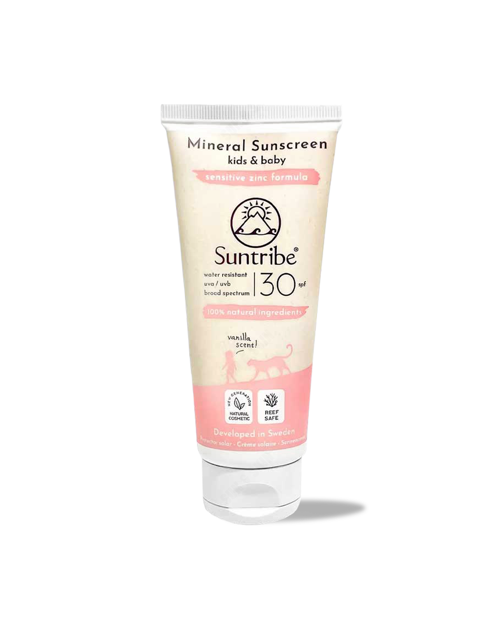 Suntribe Baby & Kids Natural Mineral Sunscreen Lotion SPF 30 100ml-1