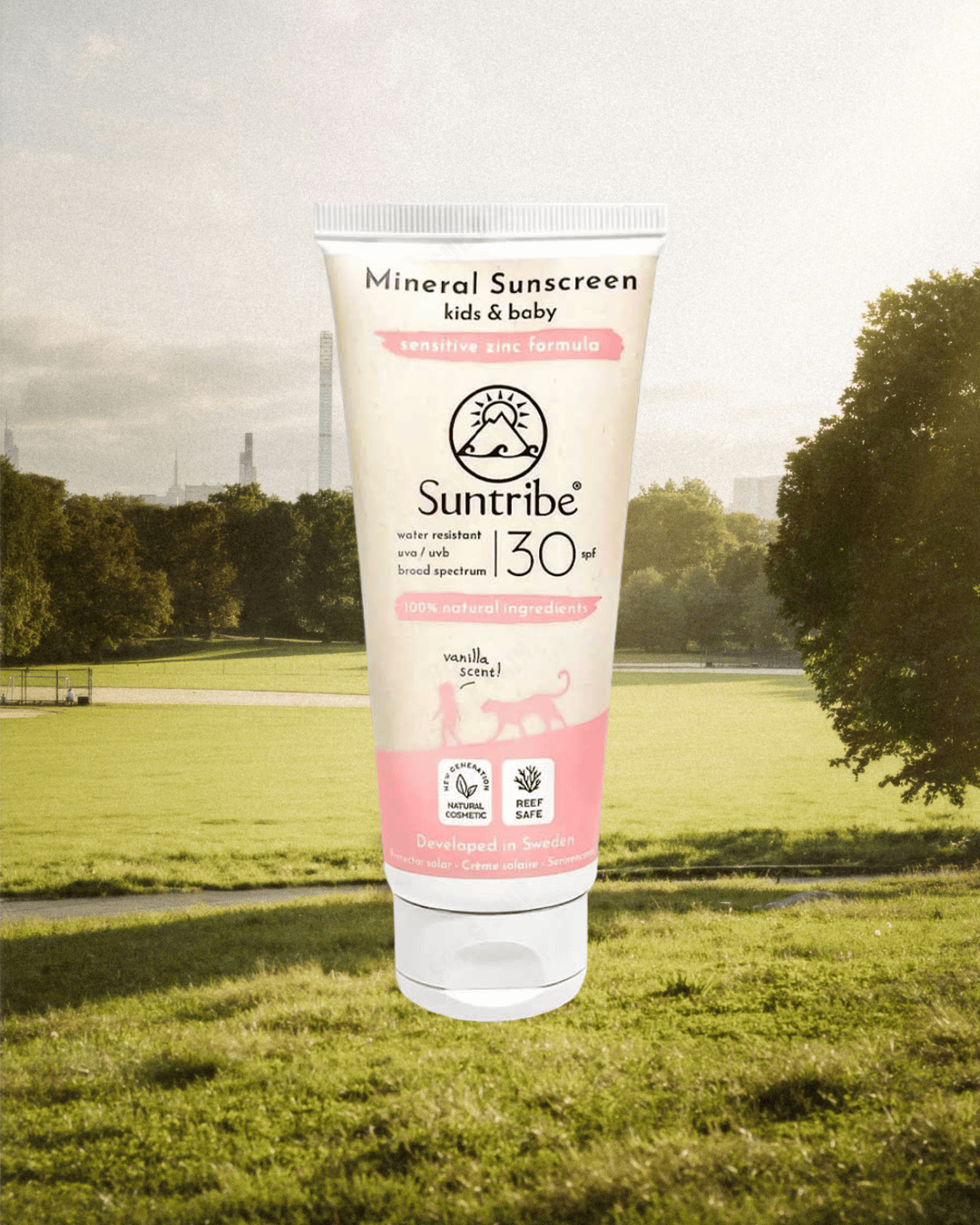 Suntribe Baby & Kids Natural Mineral Sunscreen Lotion SPF 30 100ml-2