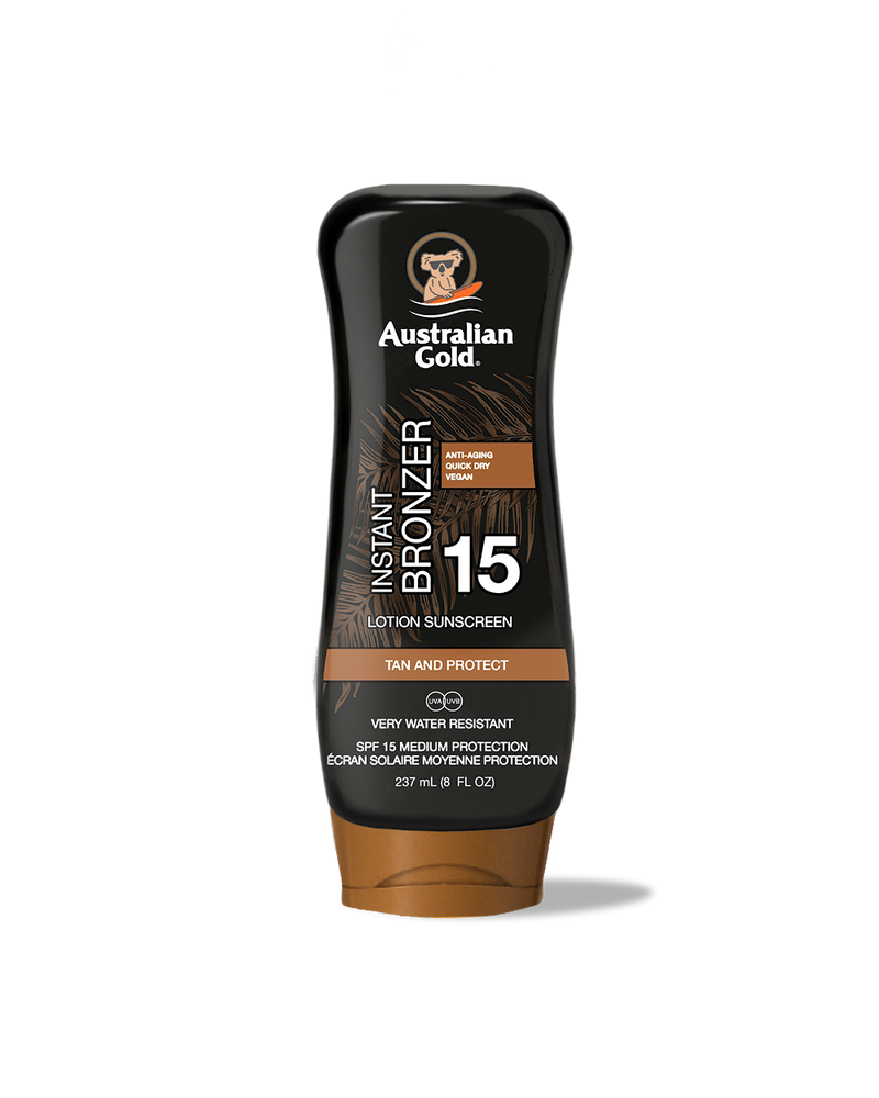 Australian Gold Sun Lotion With Bronzer SPF 15 237ml-1