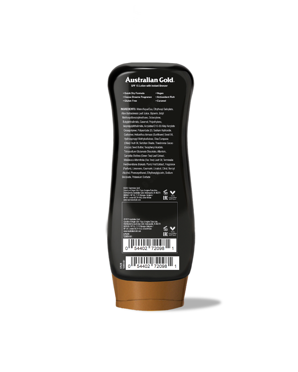 Australian Gold Sun Lotion With Bronzer SPF 15 237ml-3