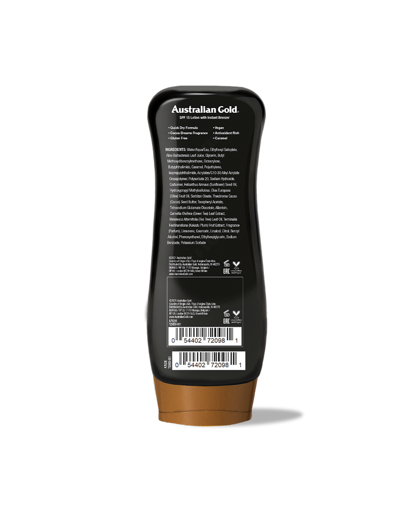 Australian Gold Sun Lotion With Bronzer SPF 15 237ml-3