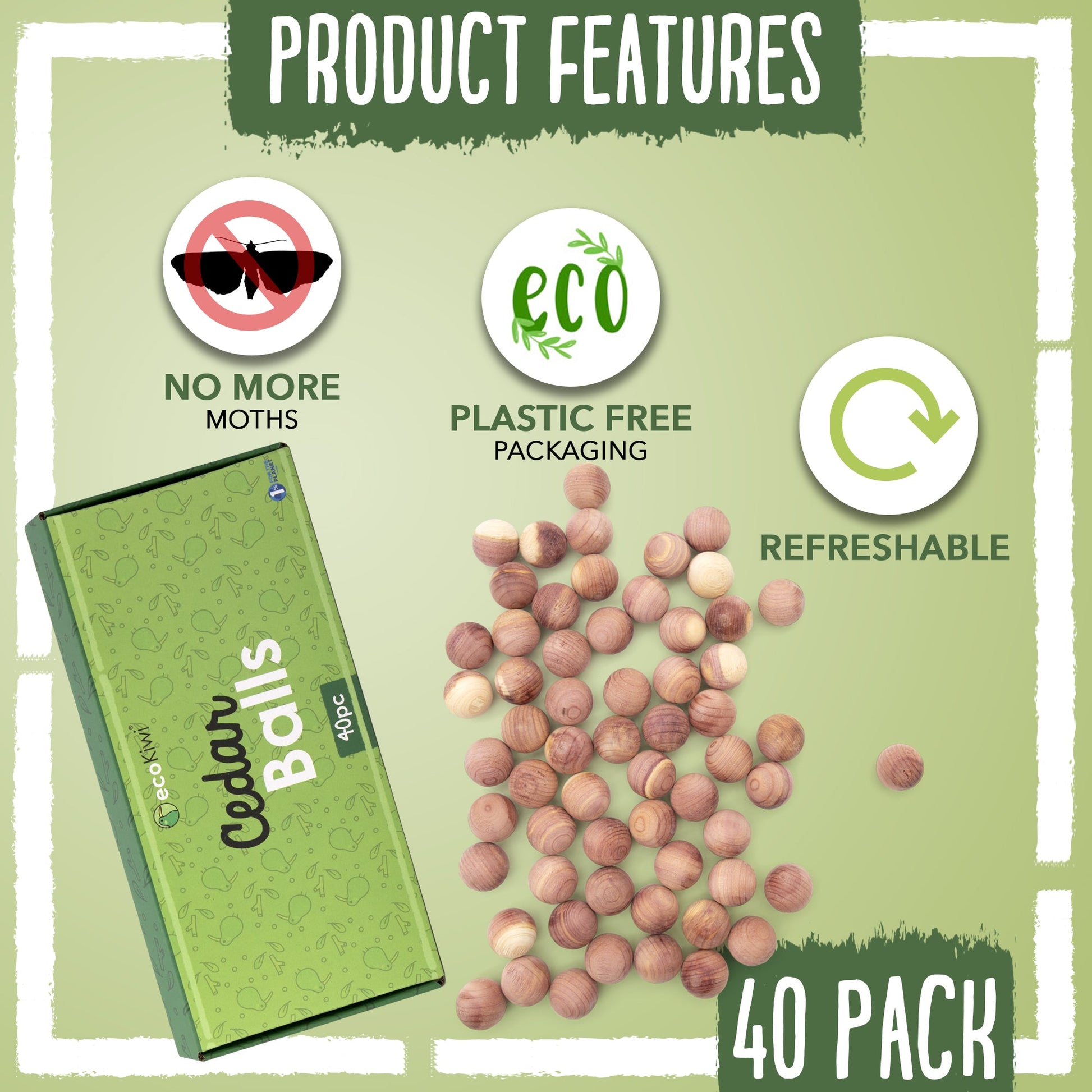 Natural Cedar Travel Protection Balls-2