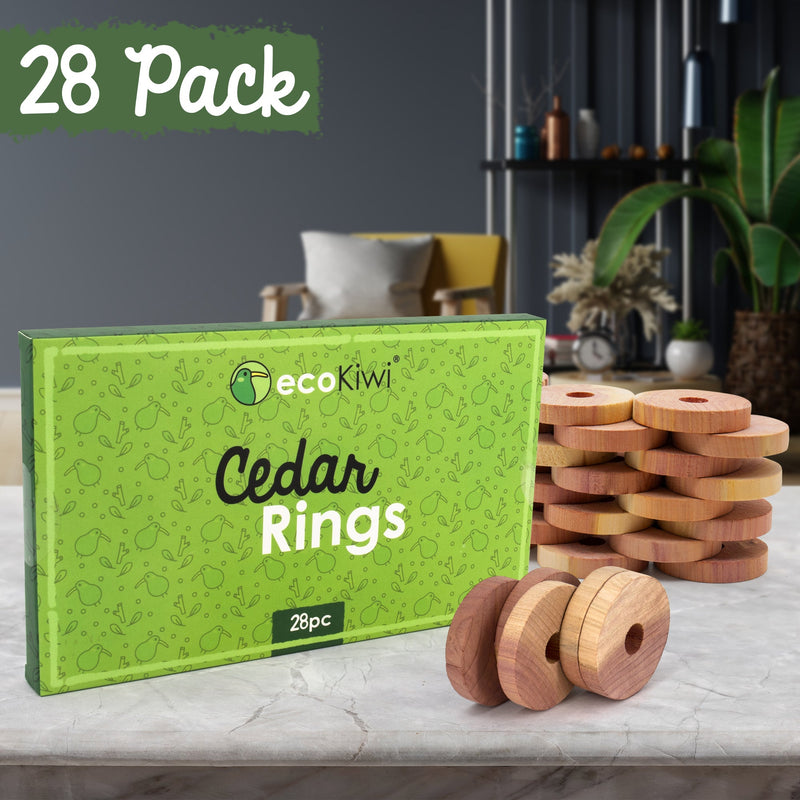 Natural Cedar Travel Hanger Rings-2