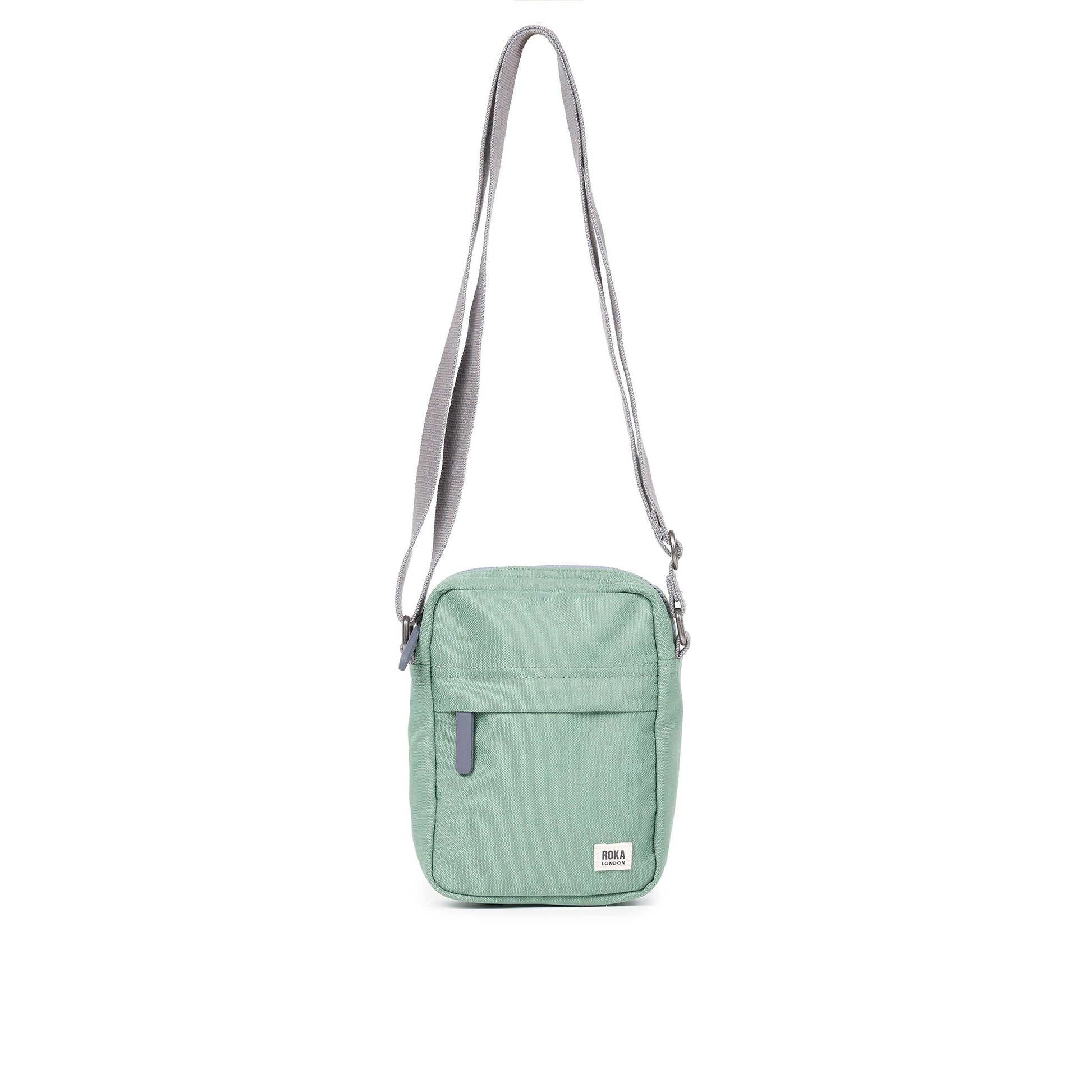 Bond Pocket Crossbody Bag in Frost Recycled Canvas-1