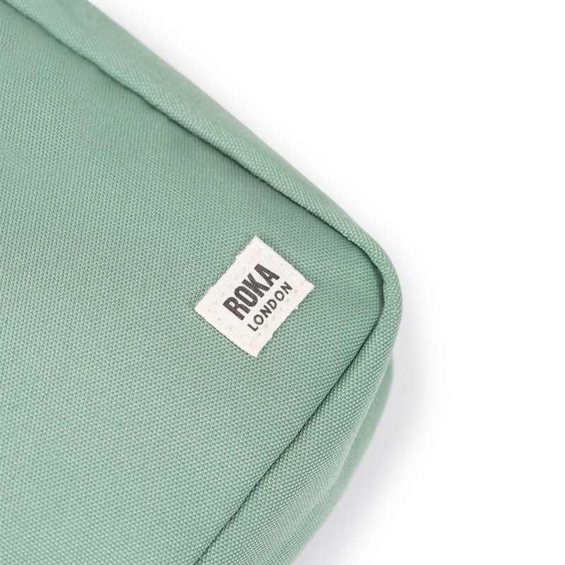 Bond Pocket Crossbody Bag in Frost Recycled Canvas-7