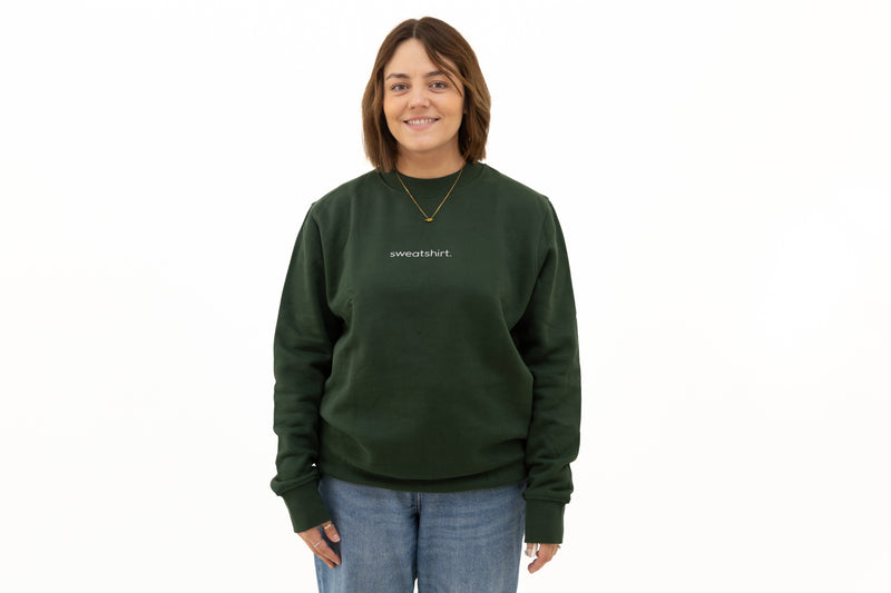 simple. sweatshirt. forest-green.-2