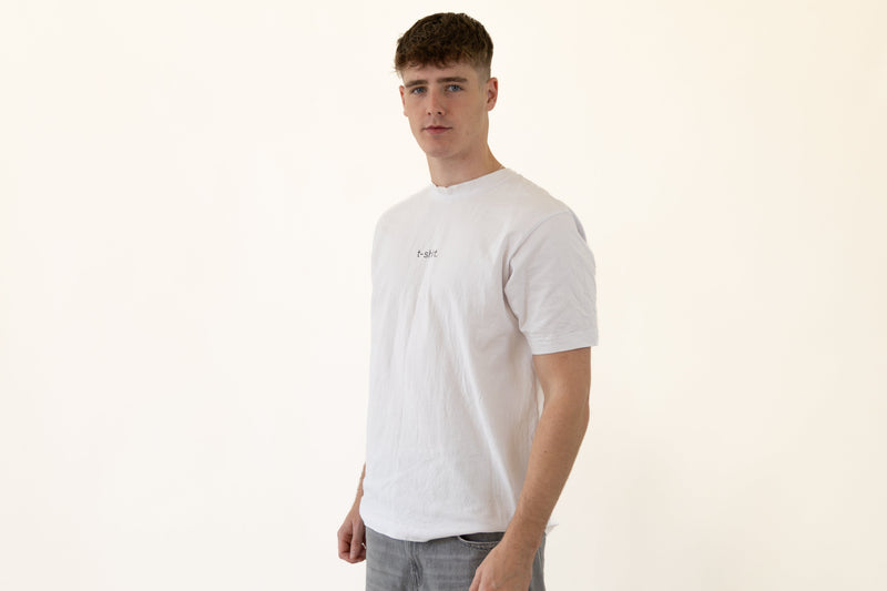 simple. t-shirt. white.-2