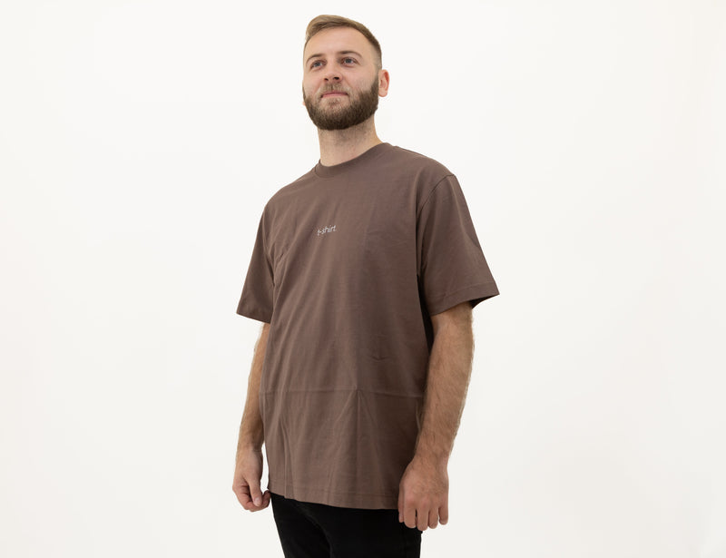 simple. t-shirt. mocha.-2