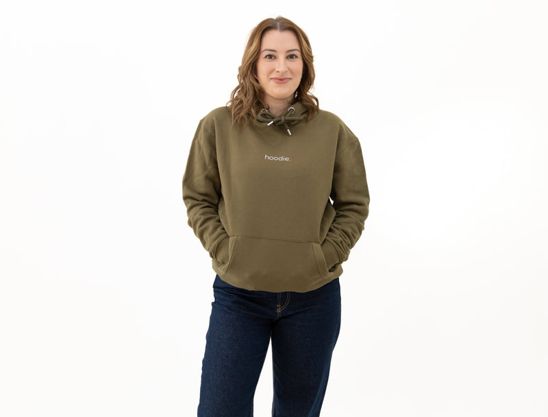 simple. hoodie. khaki.-2