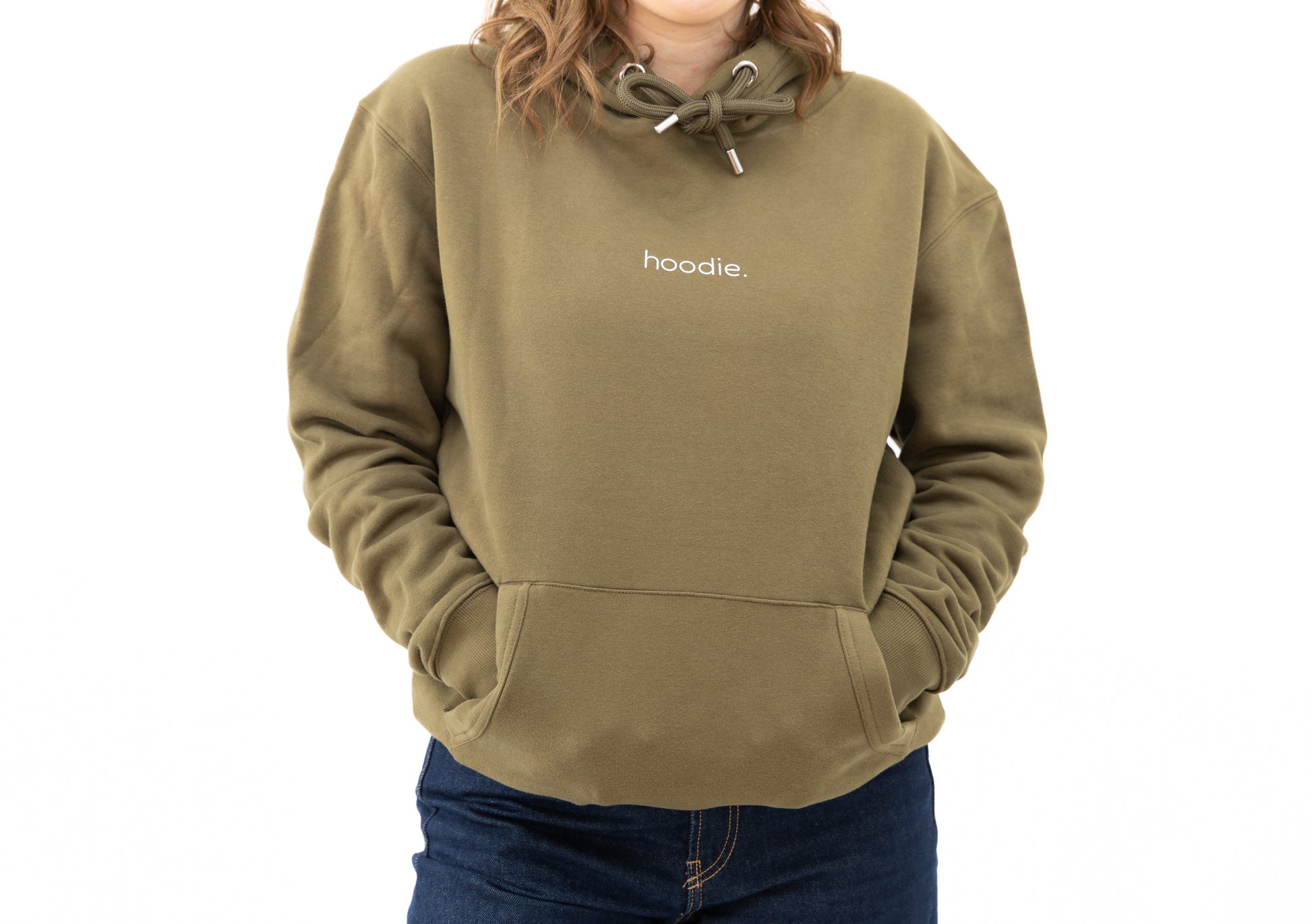 simple. hoodie. khaki.-3
