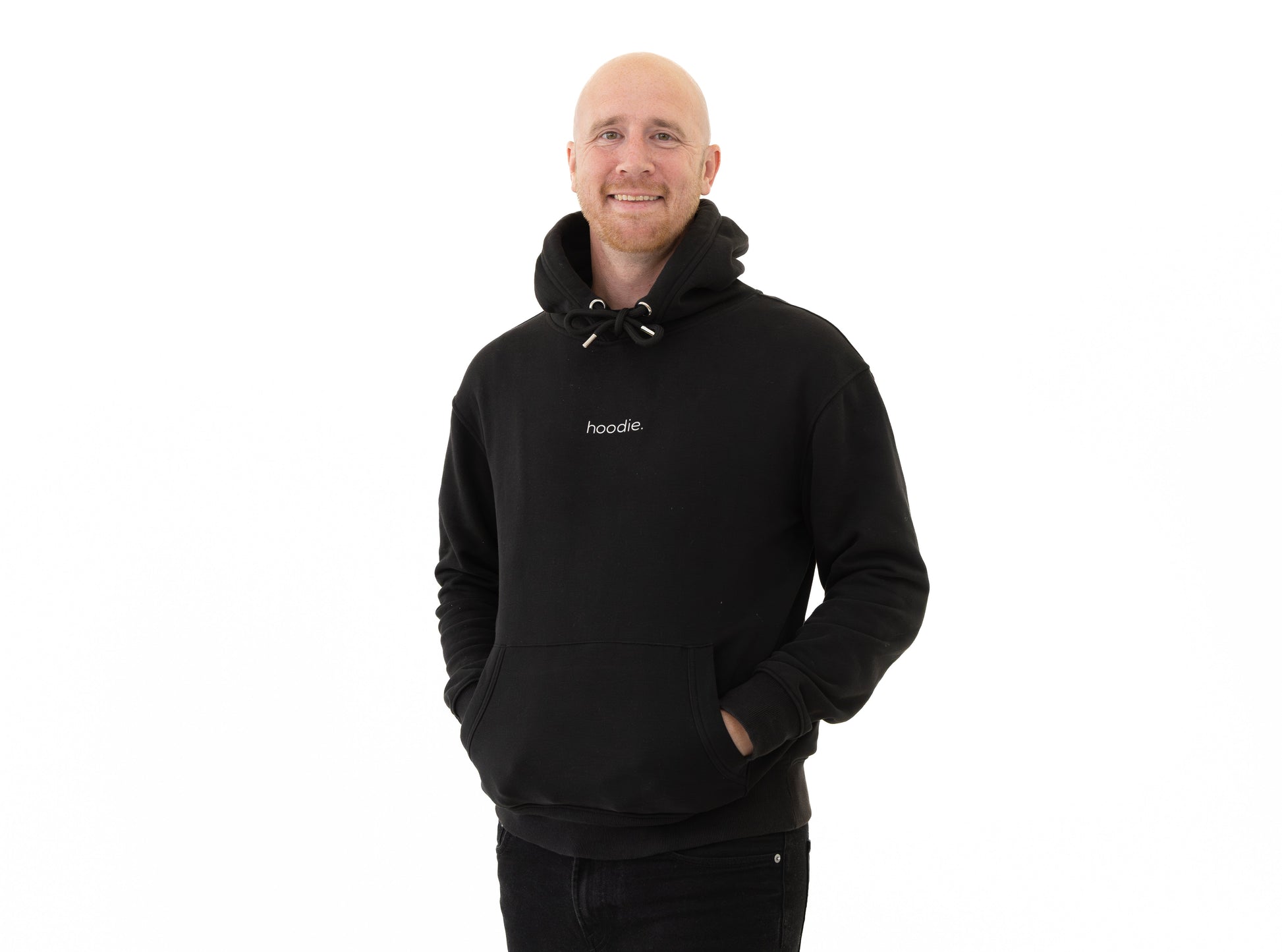 simple. hoodie. black.-1