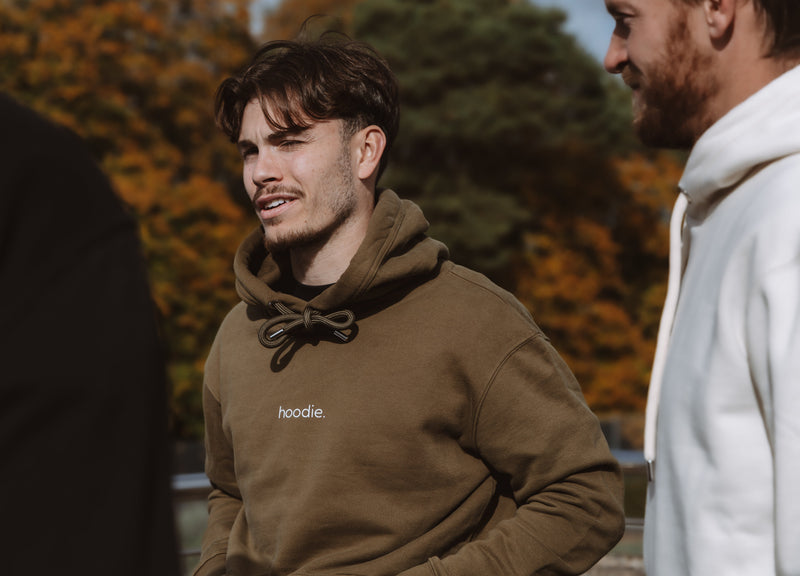 simple. hoodie. khaki.-6
