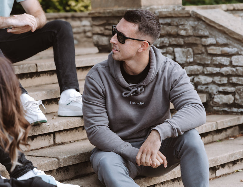 simple. hoodie. charcoal.-5