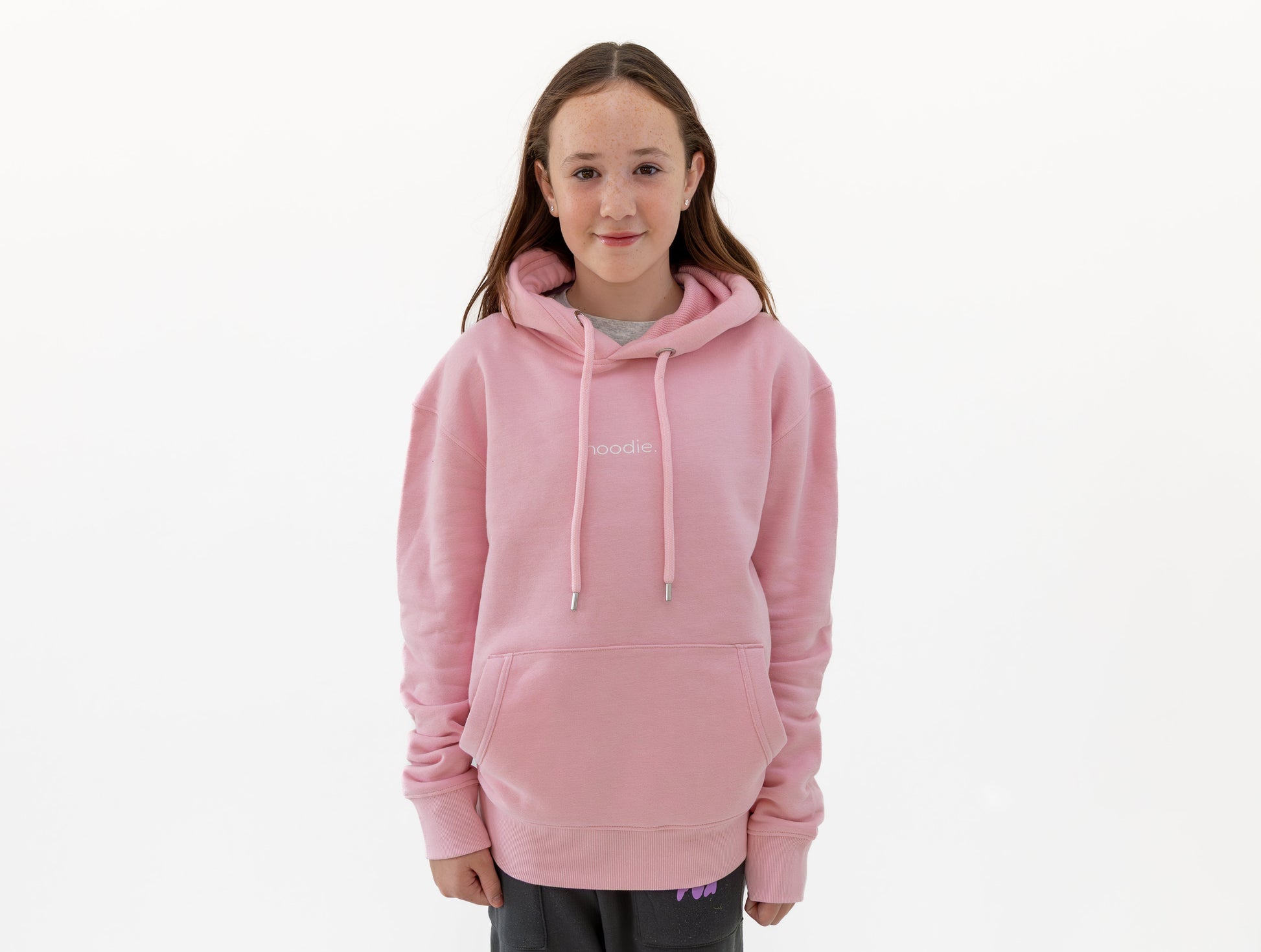 simple. hoodie. pink.-2