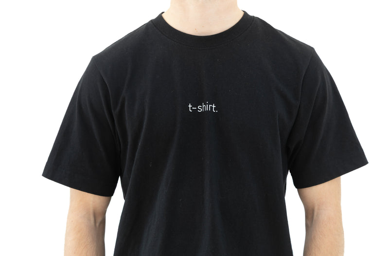 simple. t-shirt. black.-3