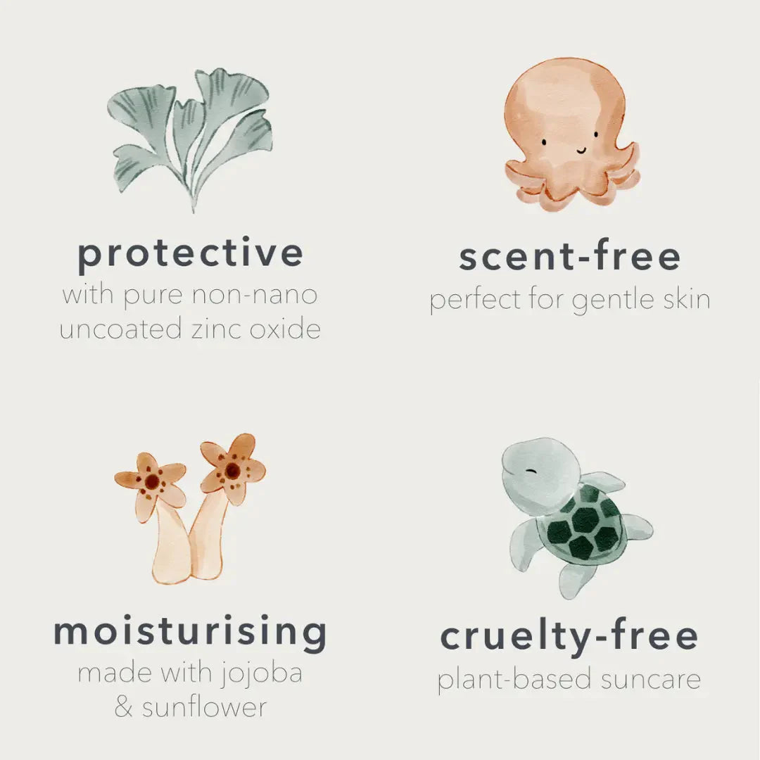 Organic Mineral Sunscreen Baby & Children SPF 50-5
