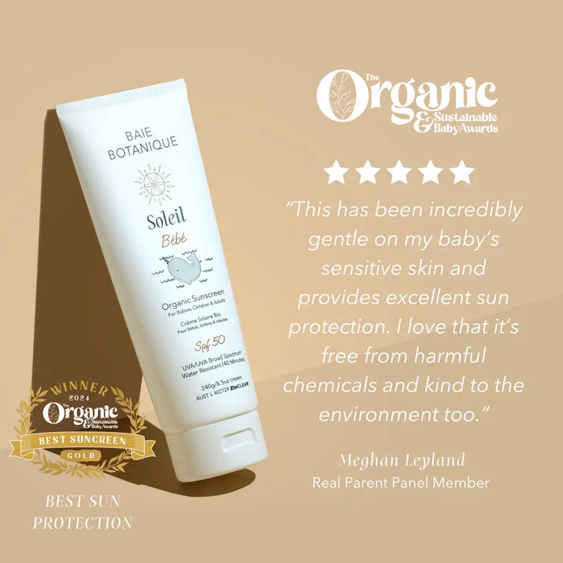Organic Mineral Sunscreen Baby & Children SPF 50-3
