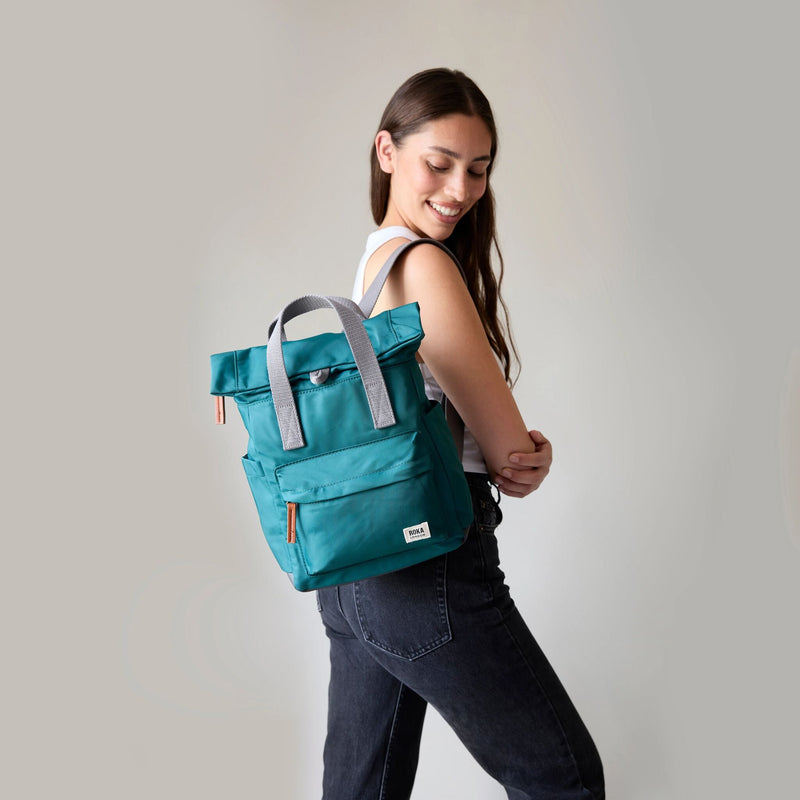 Canfield Roll Top Backpack in Airforce-14