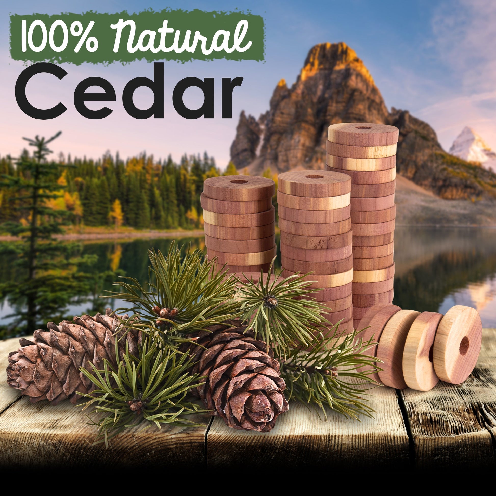 Natural Cedar Travel Hanger Rings-6