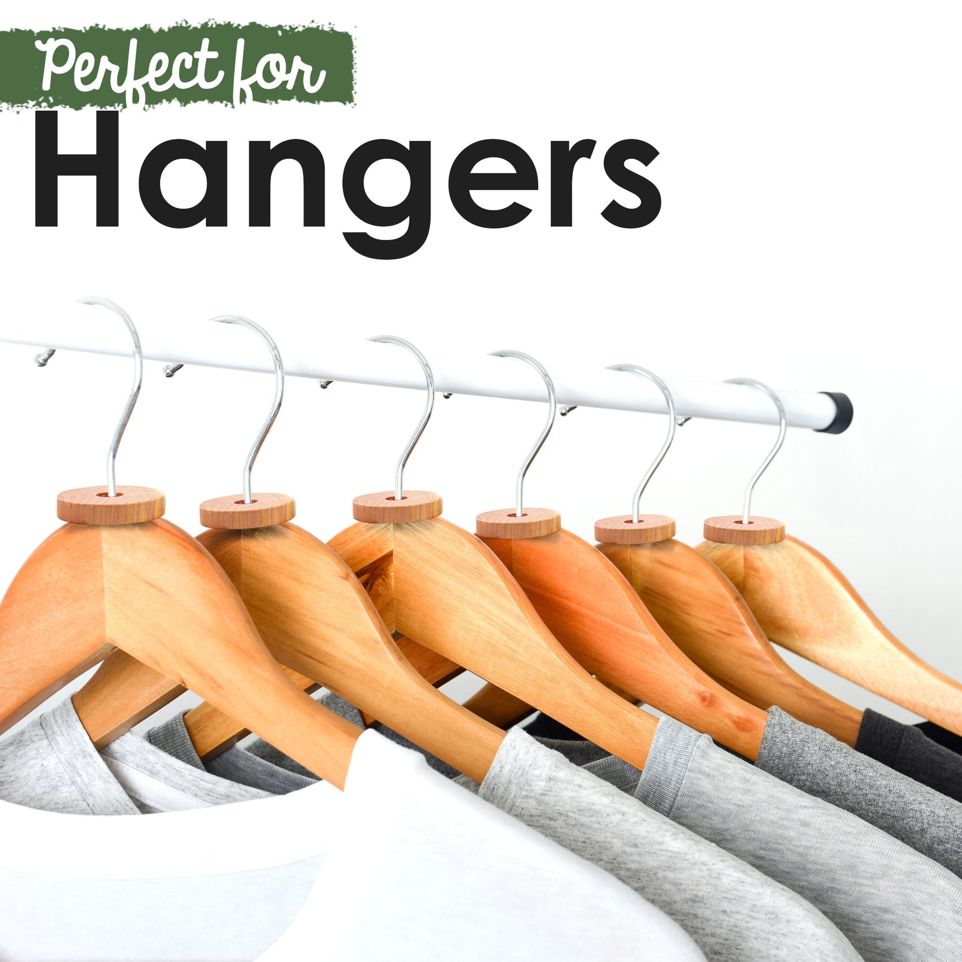 Natural Cedar Travel Hanger Rings-7