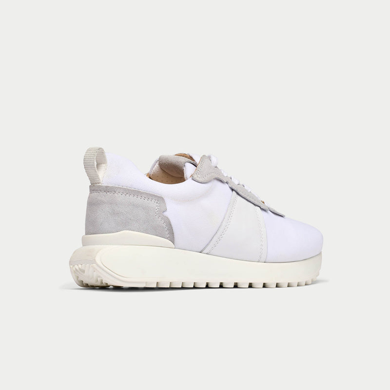 Cosmos - Chunky-Sole White Wide Fit Trainers-8