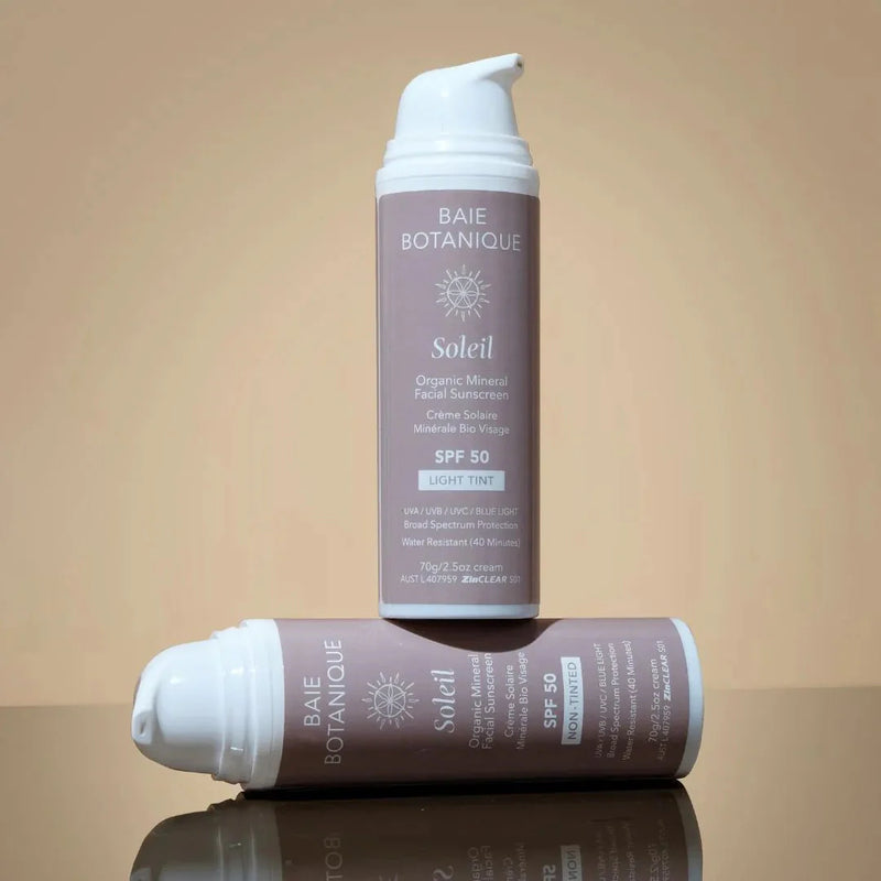 Organic Mineral Facial Sunscreen SPF 50-8