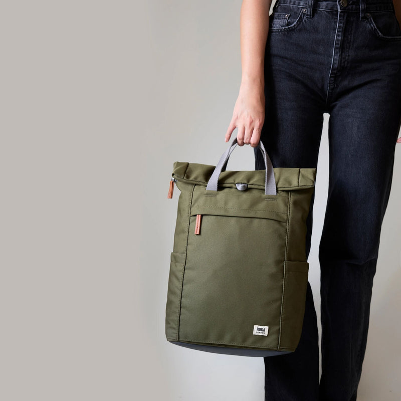 Finchley Backpack in Moss-14