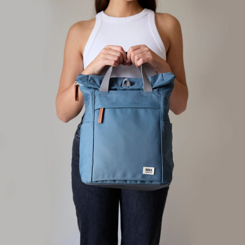 Finchley Backpack in Burnt Blue-11