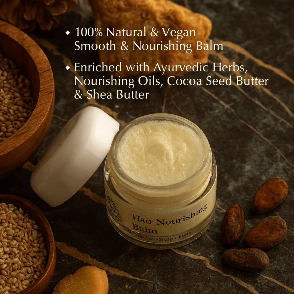 Hair Regrowth Ayurvedic Balm For Men & Women-7