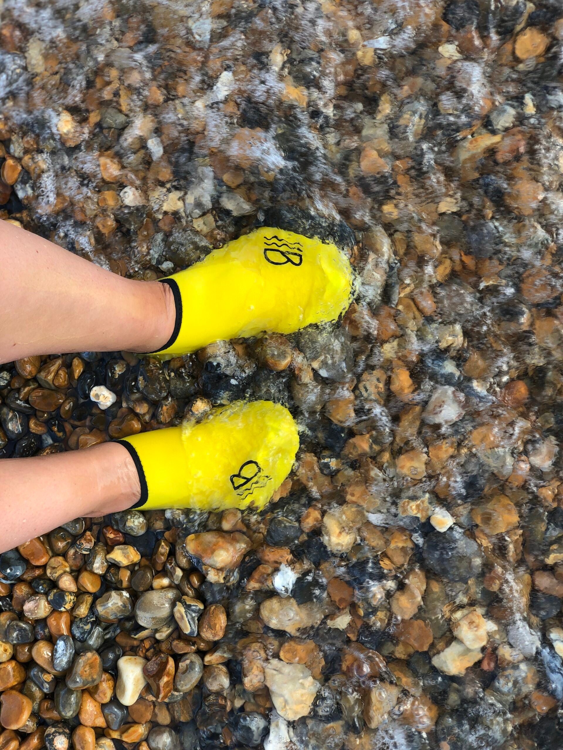 Sunburst Yellow Water Shoes-16