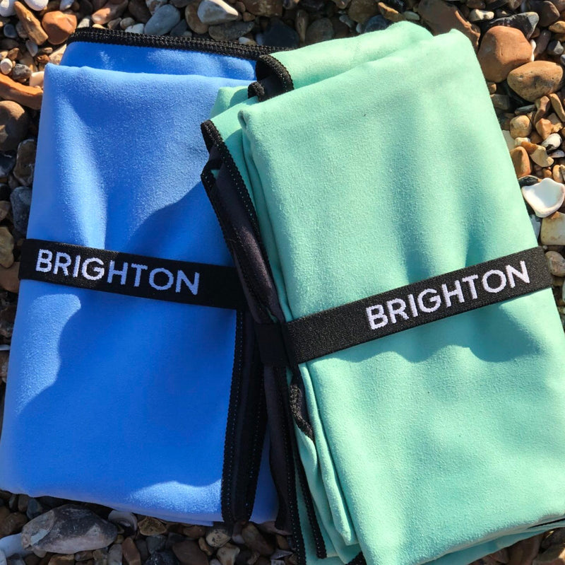 Horizon Blue Extra-Large Microfibre Towel-4