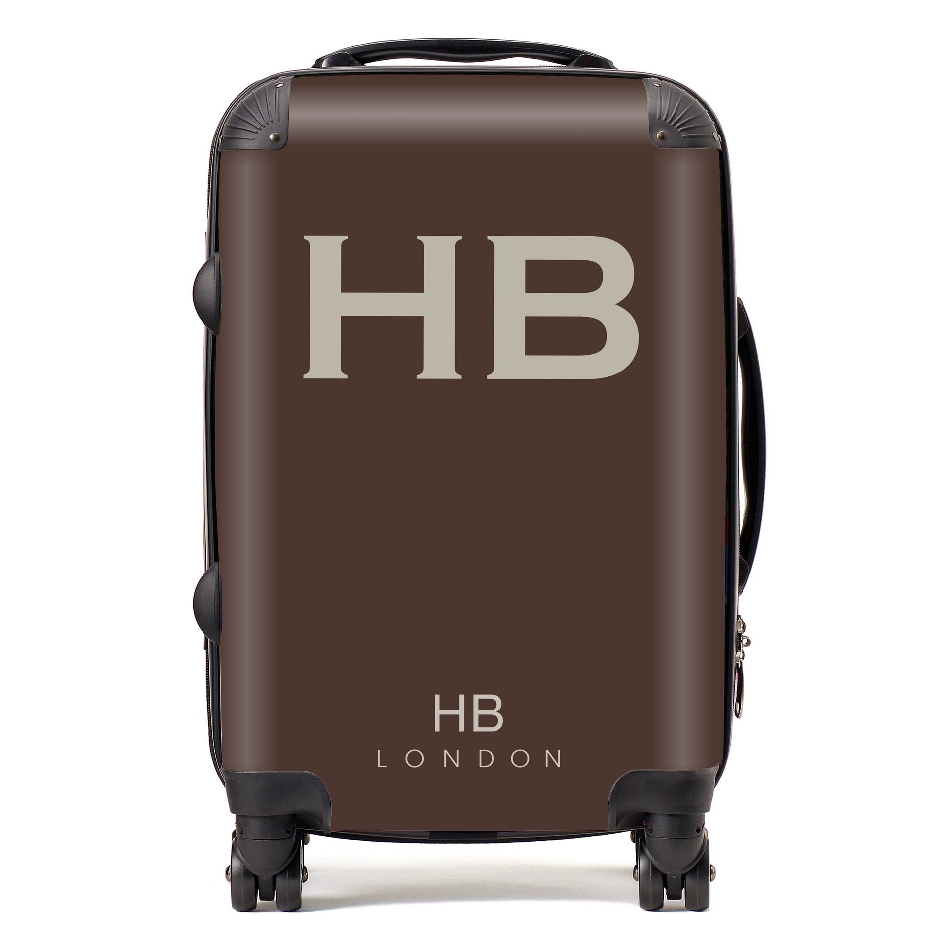 Espresso Martini with Cream Font Initial Personalised Suitcase