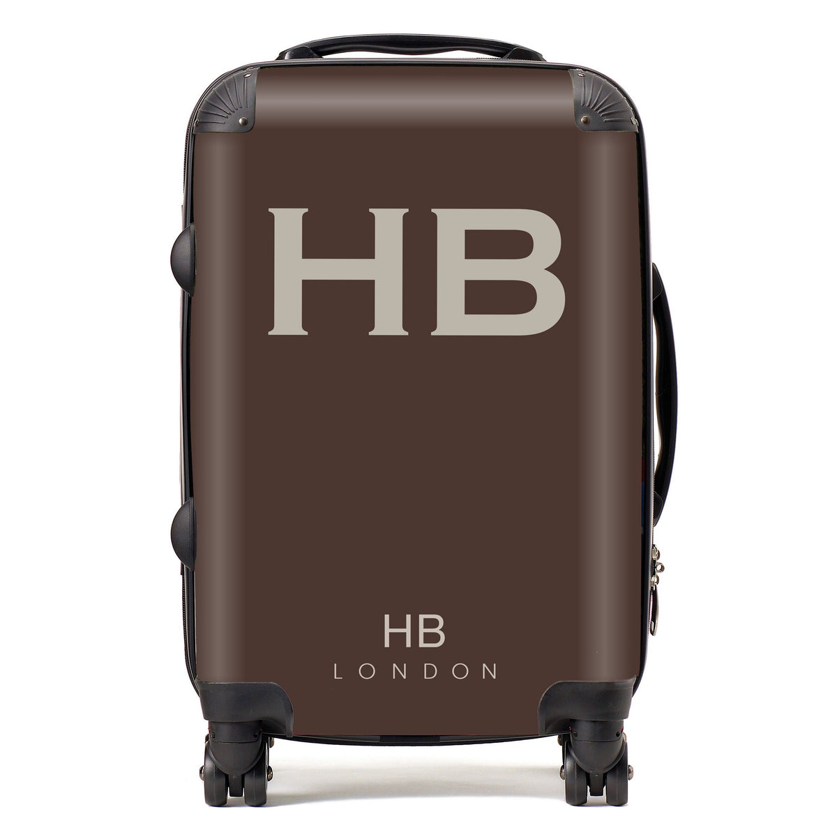 Espresso Martini with Cream Font Initial Personalised Suitcase-1