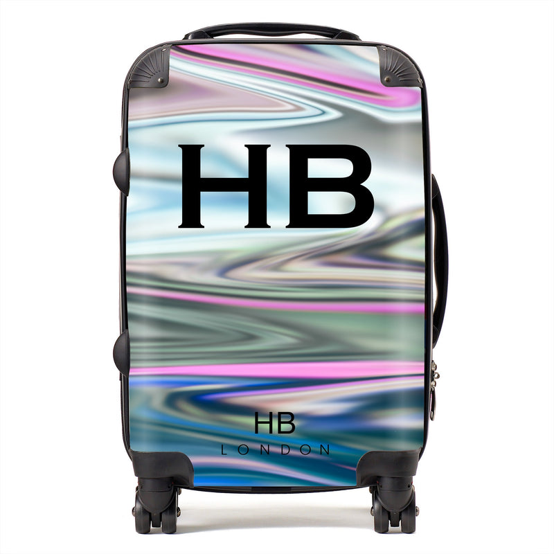 Holographic Initial Personalised Suitcase-1