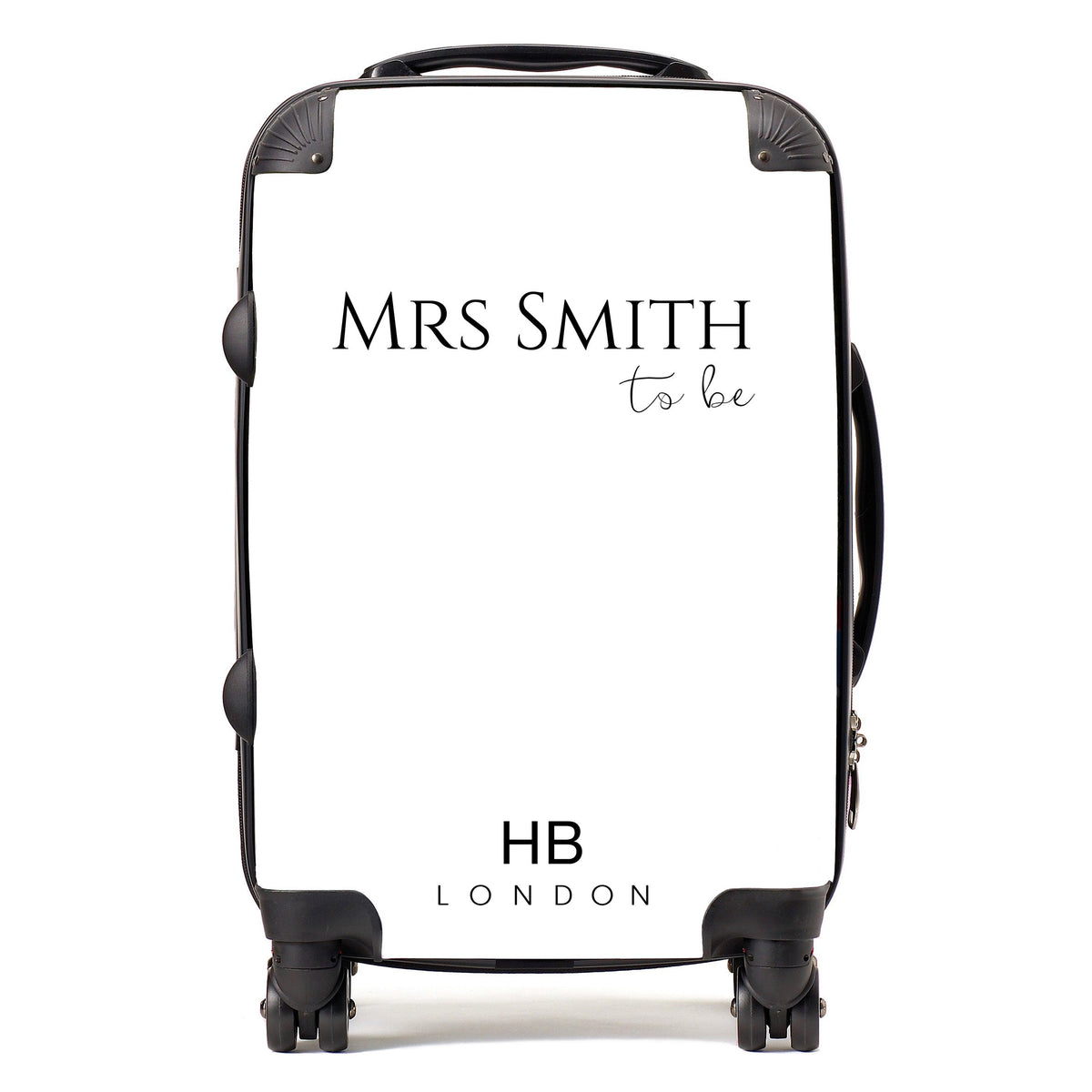 White Bride to Be Personalised Suitcase-1
